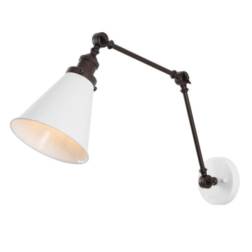 Rover 7" Adjustable Arm Metal LED Wall Sconce